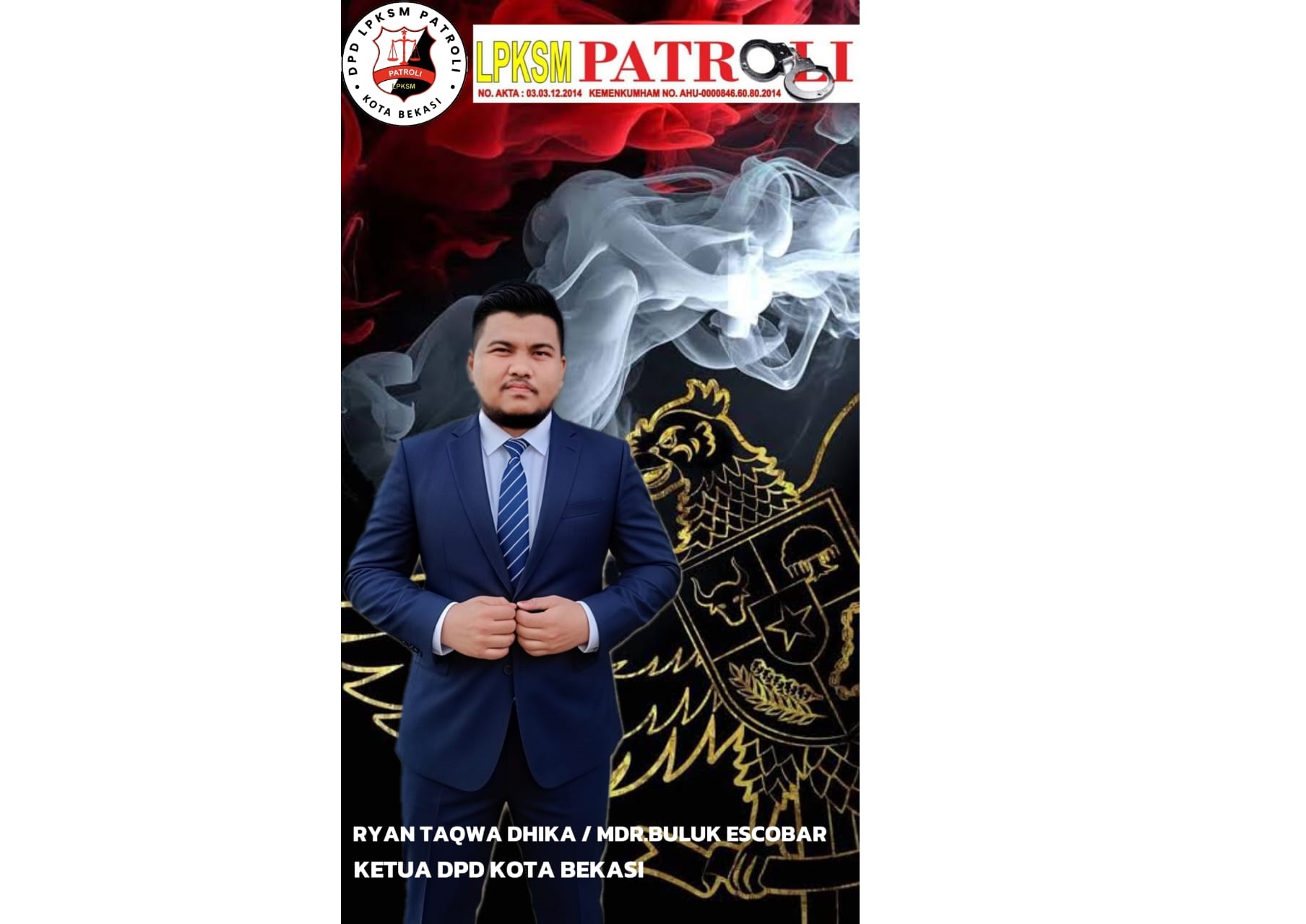 Kecam Keras Arogansi Matel, Ketua Buluk DPD LPKSM PATROLI KOTA BEKASI Desak Polisi Segera Tindak Tegas Pelaku Penganiayaan